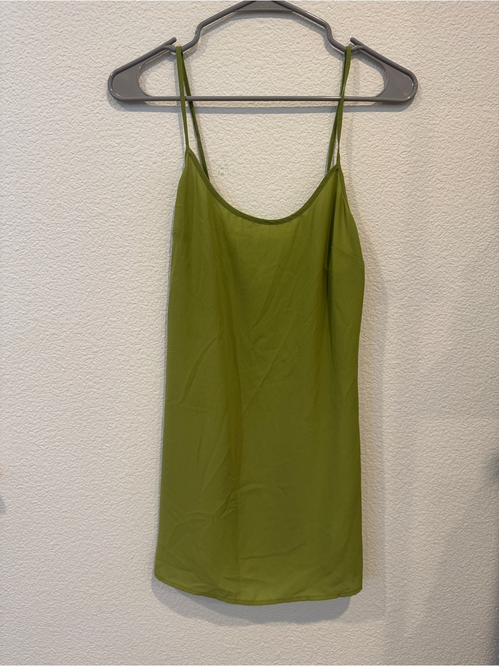 Staud semi sheer camo tank top